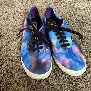 Galaxy Print Vans “Off The Wall” Shoes
